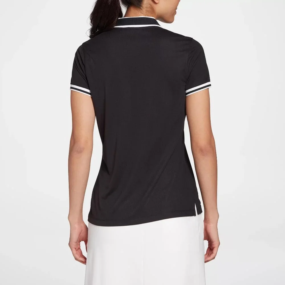 NWT Walter Hagen Women's Pique Rib Trim Short Sleeve Golf Polo - Picture 3 of 4